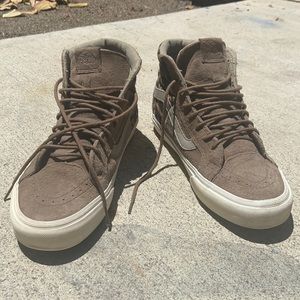 Vans Ultracush Olive Green High Tops